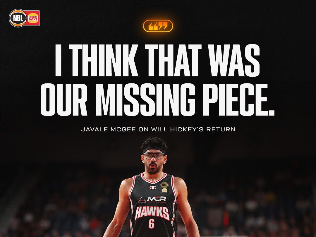 McGee: Gegen das Pick-and-Roll von Hecky und mir können sich die Gegner nicht wehren. Wir sind ein gefährliches Paar.