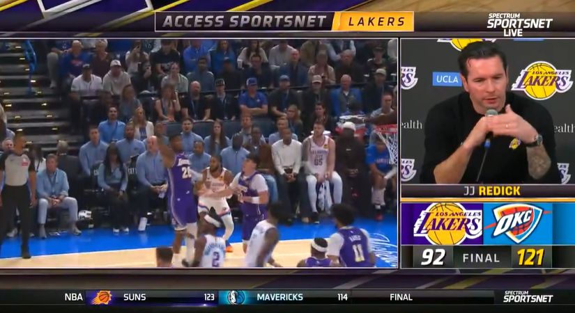 Redick: Ich trage eine Mitverantwortung für das Wachchaos und die Leistung des Teams auf diesem Roadtrip war nicht gut