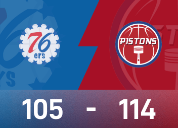 NBA-Cup-Bericht: Jenkins hatte 19 Punkte und 8 Assists, die Pistons besiegten die 76ers mit 114-105