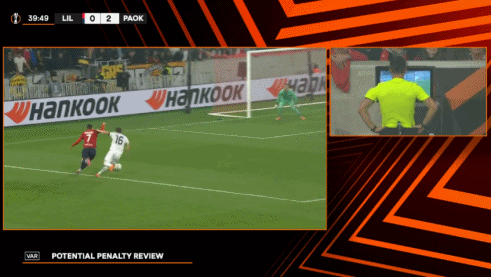 L’Equipe: Die Schiedsrichterabteilung der UEFA geht davon aus, dass der Schiedsrichter bei Lilles 3:4-Spiel gegen Thessaloniki keine Fehleinschätzung gemacht hat