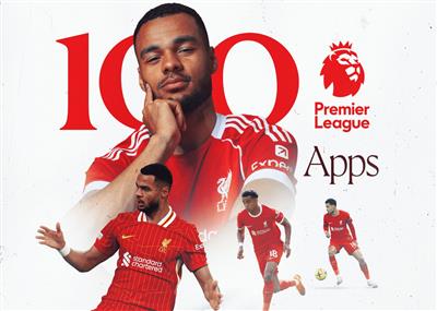 An einem Meilensteinabend bestritt Gakpo sein 100. Premier-League-Spiel für Liverpool.
