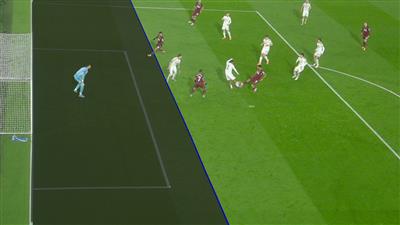 Die offizielle Erklärung der Premier League war, dass Paquetas Tor nicht anerkannt wurde: Es liege eine halbautomatische Abseitsstörung vor und die Linie könne nur manuell markiert werden