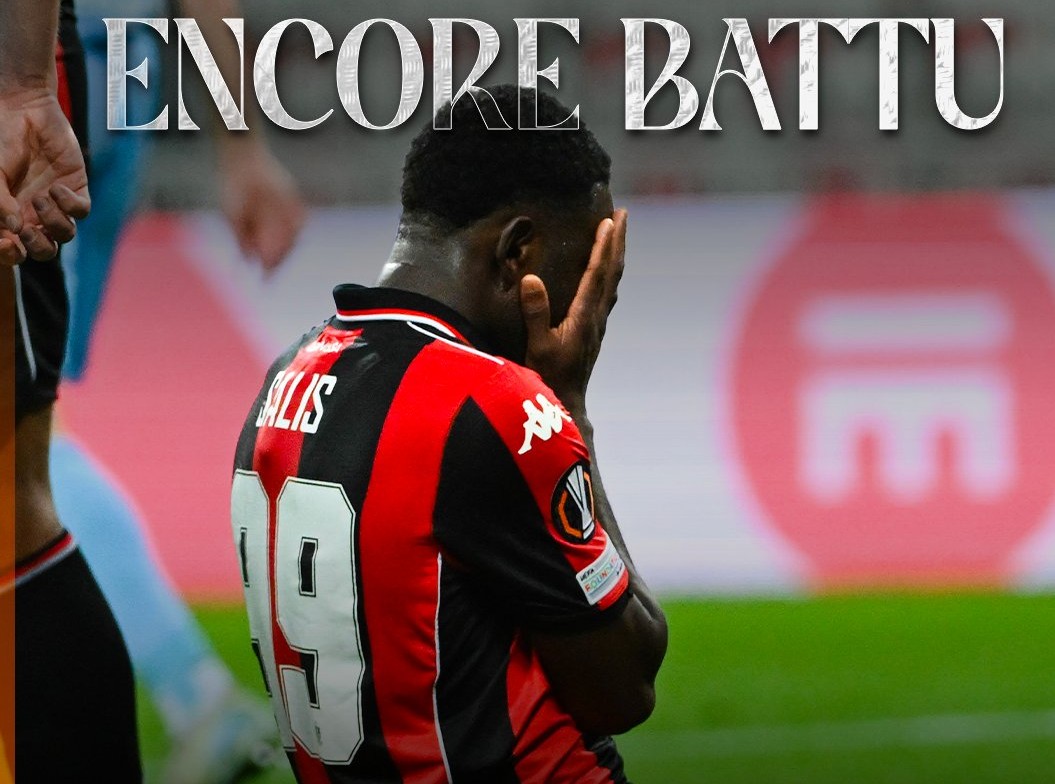 Mit einer 1:3-Niederlage gegen Freiburg hat Nizza im europäischen Wettbewerb 16 Spiele in Folge ohne Sieg hinnehmen müssen.