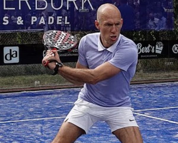 Daily Mail: Robben beginnt seine Padel-Tenniskarriere und holt sich im August dieses Jahres seinen ersten Punkt