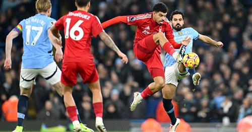 Manchester City gegen Nottingham Forest