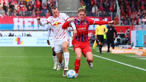 Heidenheim gegen RB Leipzig