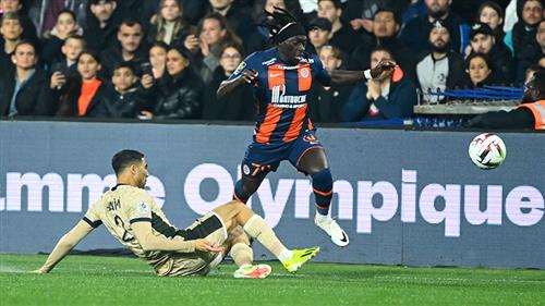 Montpellier gegen Paris Saint-Germain