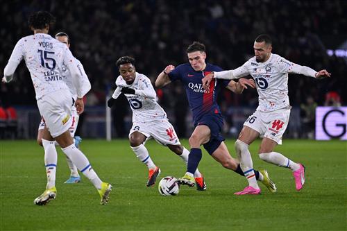 Paris Saint-Germain gegen Lille