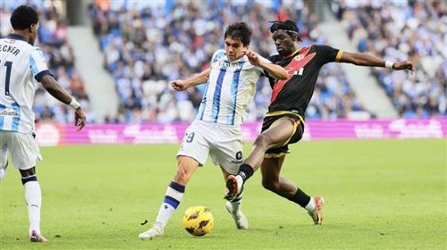 Real Sociedad gegen Rayo Vallecano