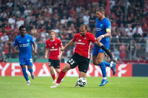 SG Sonnenhof Großaspach gegen Bayer Leverkusen