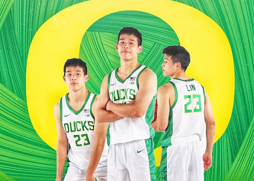 Die University of Oregon besiegte die South Dakota State University mit 83-69, Lin Wei erzielte 2 Punkte bei 1 von 5
