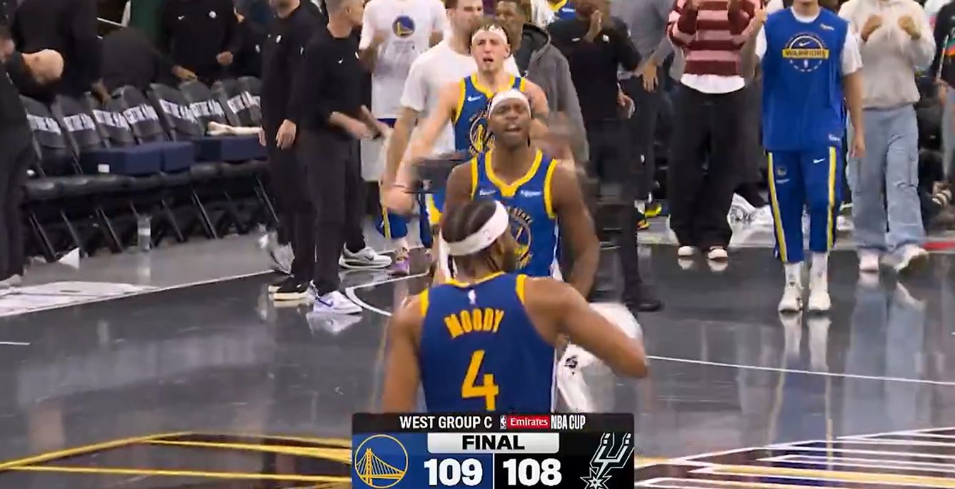 Curry machte zwei entscheidende Freiwürfe, Fox‘ letzter Pull-up-Springer verfehlte den Rahmen und die Warriors besiegten die Spurs knapp mit einem Punkt Vorsprung