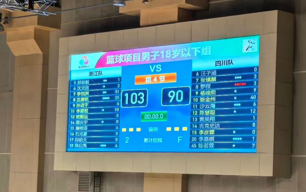 Führte die U18 von Zhejiang zum Einzug ins Halbfinale der National Games! Li Yuezhou erzielte 51 Punkte, 4 Rebounds und 6 Assists