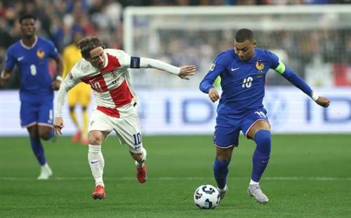 Frankreich gegen Kroatien