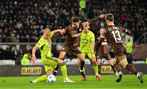 St. Pauli gegen TSG Hoffenheim