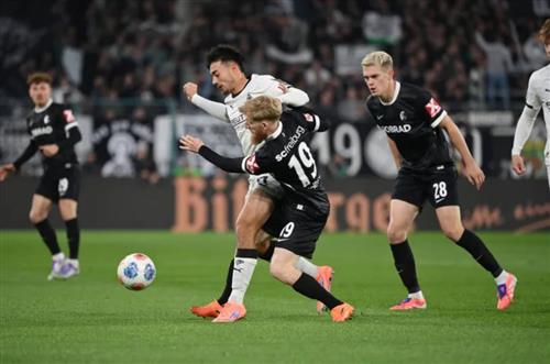 B. Mönchengladbach gegen SC Freiburg