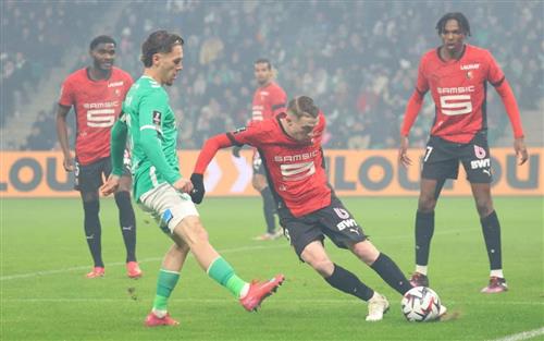Saint-Etienne gegen Rennes