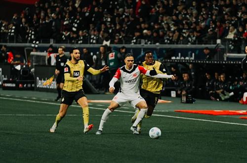 Eintracht Frankfurt gegen Borussia Dortmund