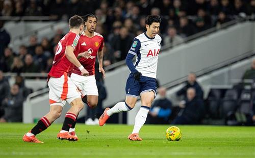 Tottenham Hotspur gegen Manchester United
