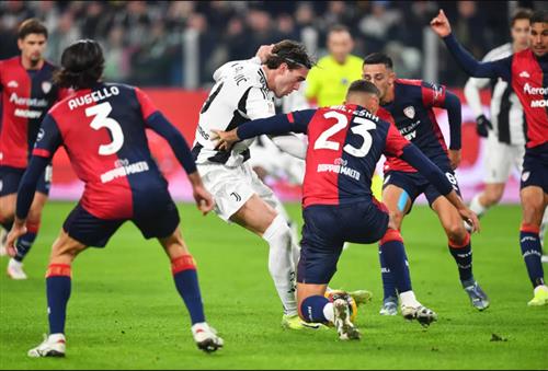 Juventus gegen Cagliari