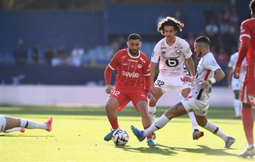 Montpellier gegen Lille LOSC