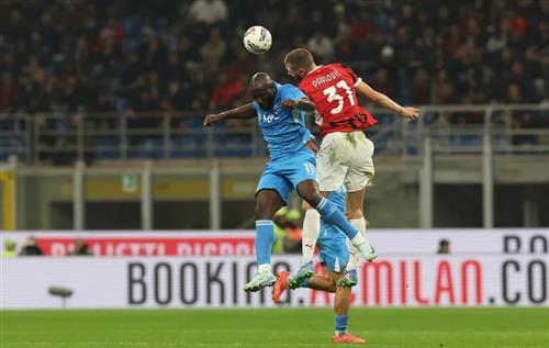 AC Mailand gegen Neapel