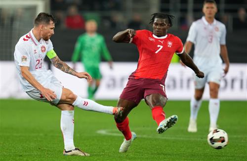 Schweiz gegen Dänemark