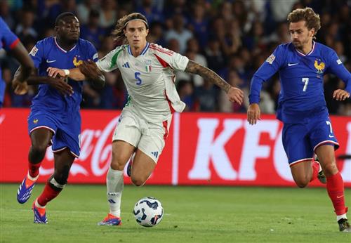 Frankreich gegen Italien
