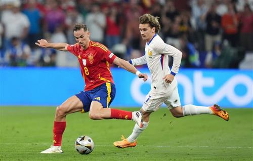Spanien gegen Frankreich
