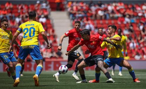 Mallorca gegen Las Palmas