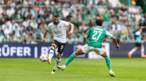 Werder Bremen gegen Mönchengladbach