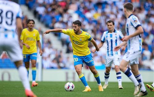Real Sociedad gegen Las Palmas
