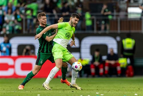 Wolfsburg gegen Mönchengladbach