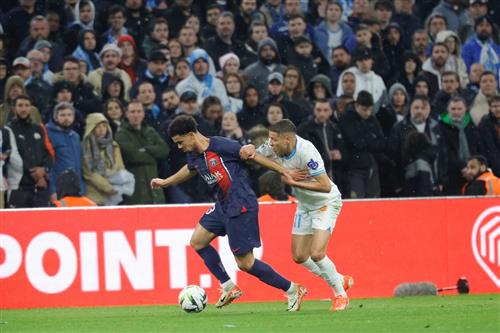 Marseille gegen Paris Saint-Germain