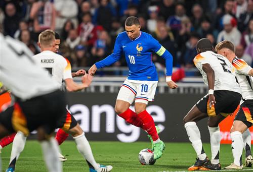Frankreich gegen Deutschland