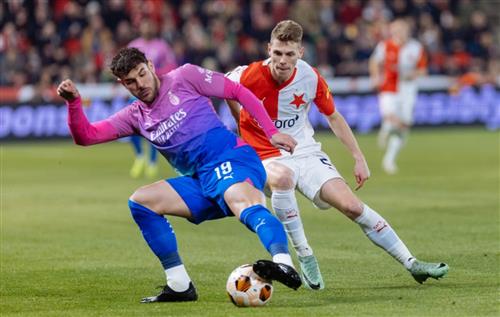 Slavia Prag gegen AC Mailand