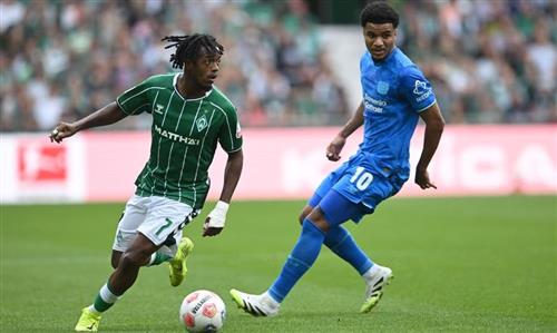 Werder Bremen gegen Bayer Leverkusen