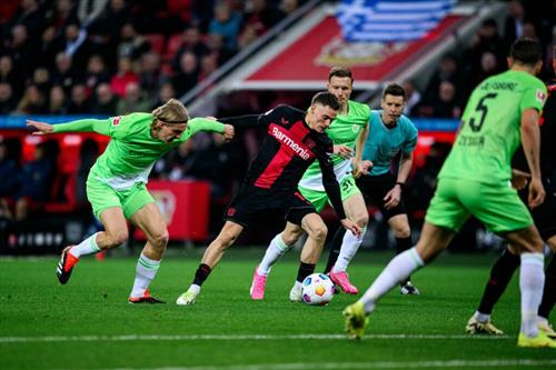 Bayer Leverkusen gegen Wolfsburg