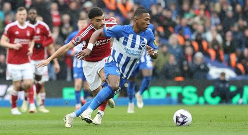 Brighton gegen Nottingham Forest