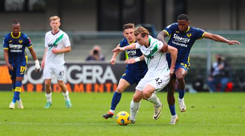 Verona gegen Sassuolo