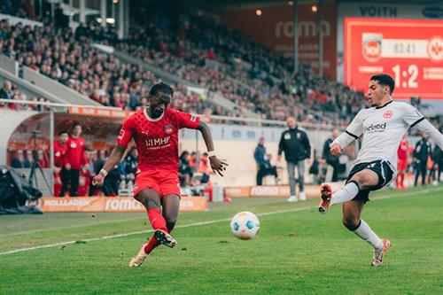 Heidenheimer gegen Eintracht Frankfurt
