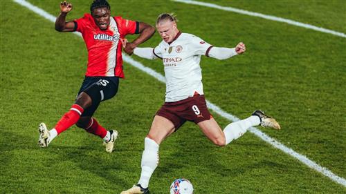 Luton Town gegen Manchester City