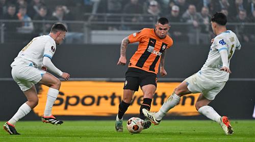 Schachtjor Donezk gegen Marseille