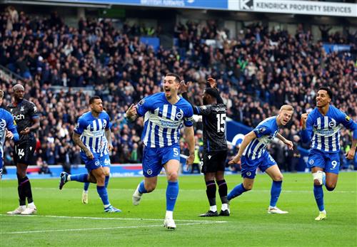 Brighton gegen Crystal Palace