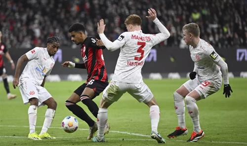 Eintracht Frankfurt gegen Mainz 05