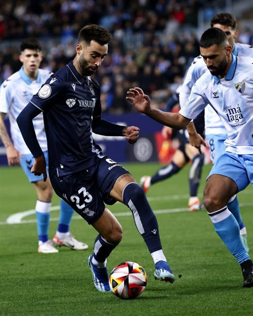 Malaga gegen Real Sociedad
