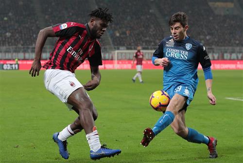 Empoli gegen AC Mailand