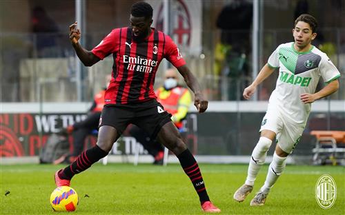 AC Mailand gegen Sassuolo