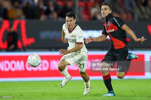 Almere City gegen PSV Eindhoven