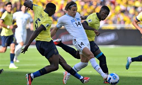 Ecuador gegen Uruguay